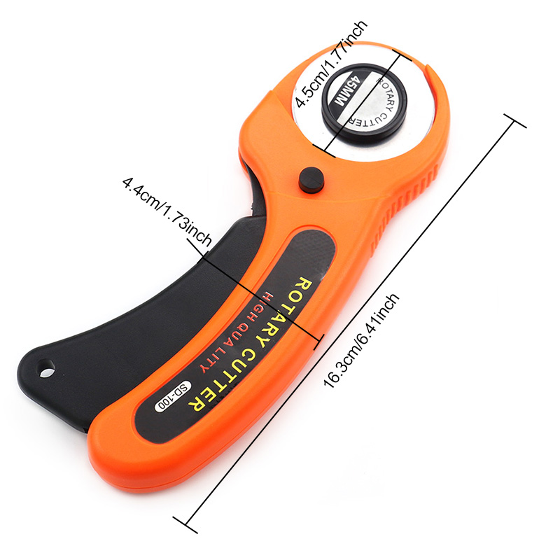 1PC Manual Fabric Leather Cutt - Rotary Cutter Fabric ulasan dan harga