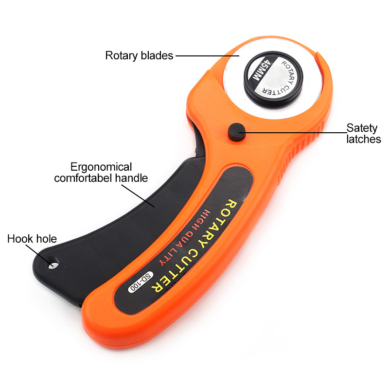 1PC Manual Fabric Leather Cutt - Rotary Cutter Fabric ulasan dan harga