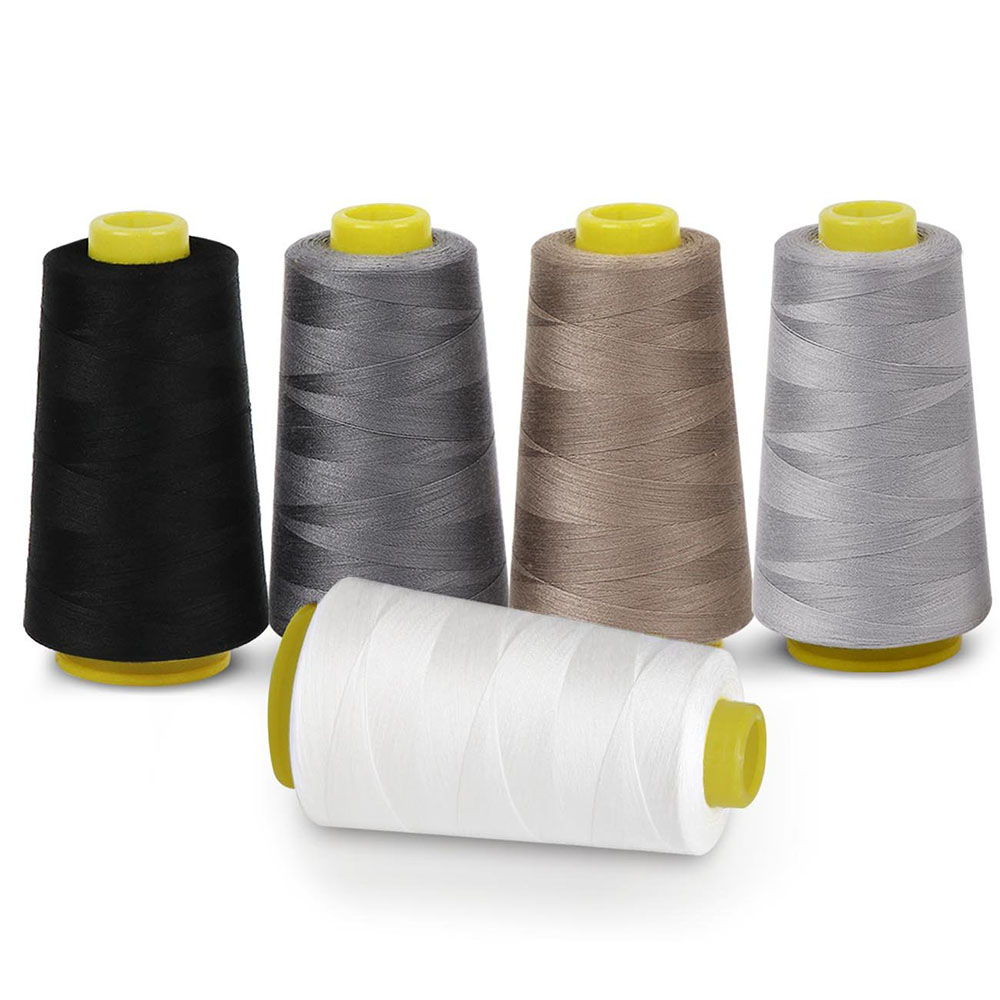 Sewing Thread 100% Polyester S - Serger Thread Cone ulasan dan harga