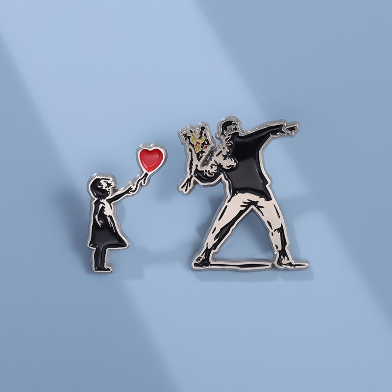 5 Styles Sculpture Enamel Pins - Sewing Label ulasan dan harga