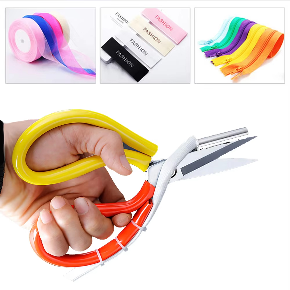 Electric Thermal Scissors Temp - Sewing Label ulasan dan harga