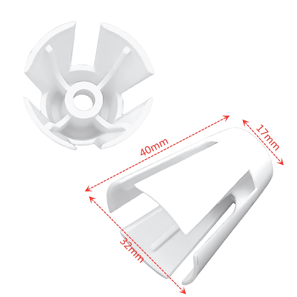 4 Pcs Plastic Coil Claw Thread - Serger Thread Cone ulasan dan harga