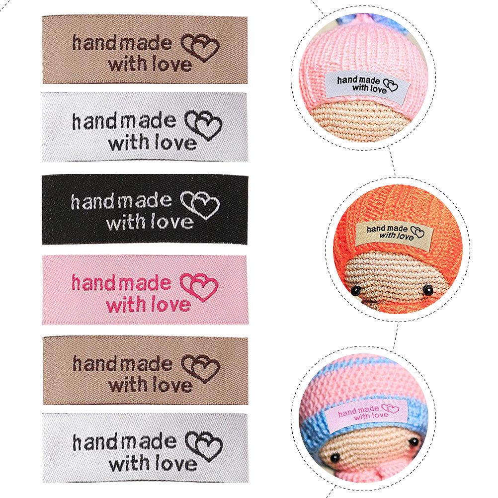 80Pcs Clothing Collar Labels S - Sewing Label ulasan dan harga