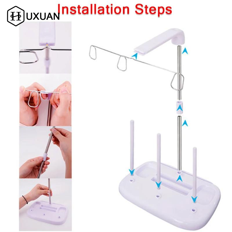 Sewing Machine Cone Stand Spoo - Serger Thread Cone ulasan dan harga