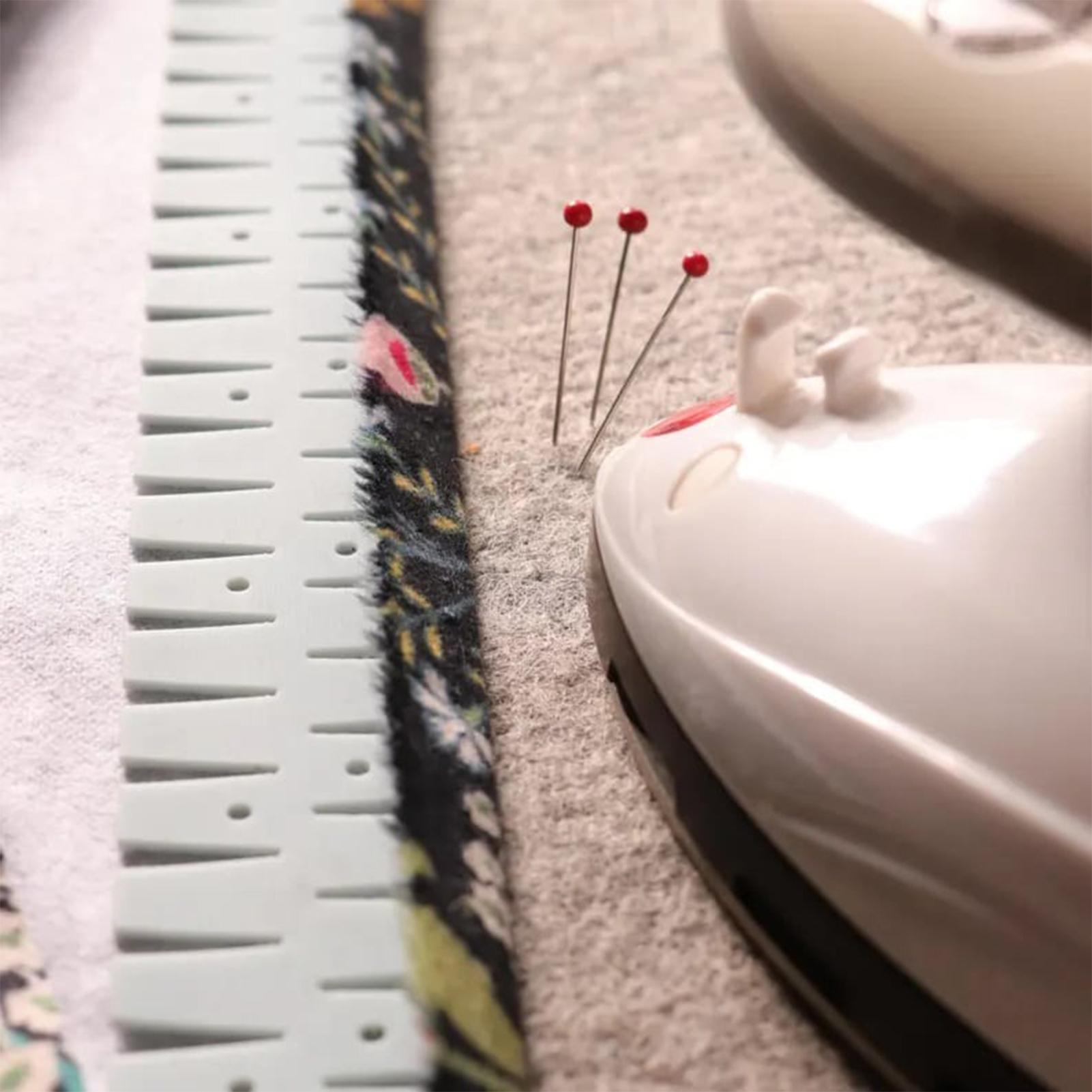 Silicone Hemming Ruler With Ma - Sewing Hemming ulasan dan harga