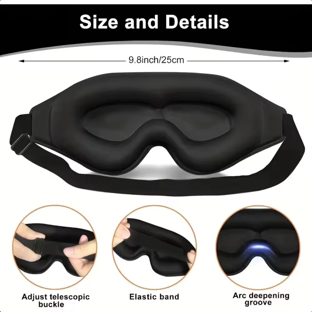 3D Eye Mask, Comfortable & Bre - Sewing Cotton ulasan dan harga