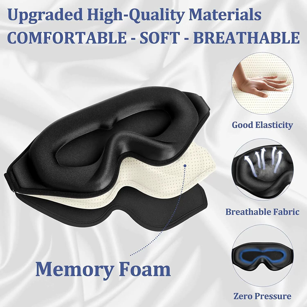 3D Eye Mask, Comfortable & Bre - Sewing Cotton ulasan dan harga