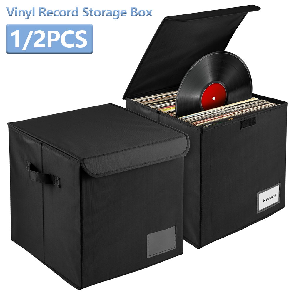 1/2Pcs Vinyl Record Storage Bo - Sewing Label ulasan dan harga