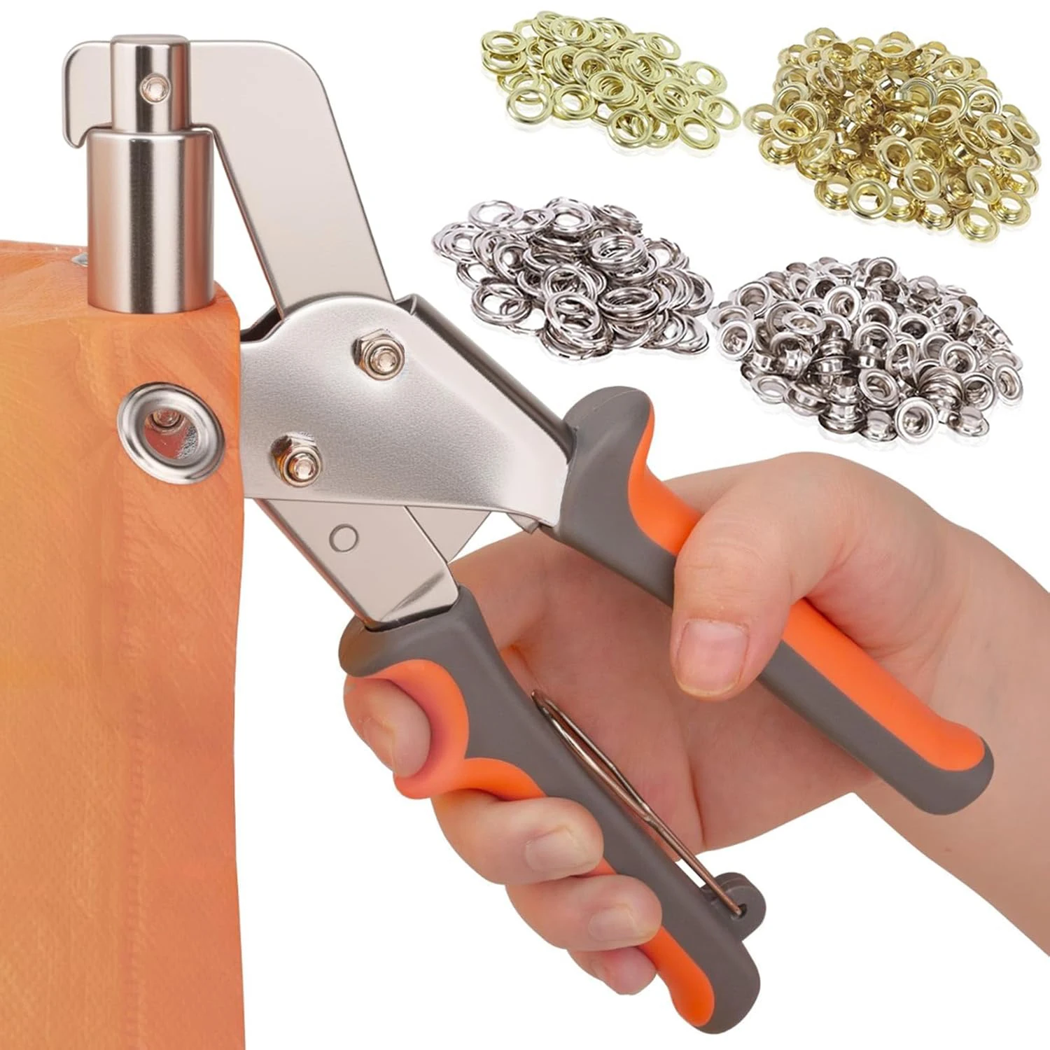 Metal Handheld Hole Punch Eyel - Snap Button Plier ulasan dan harga