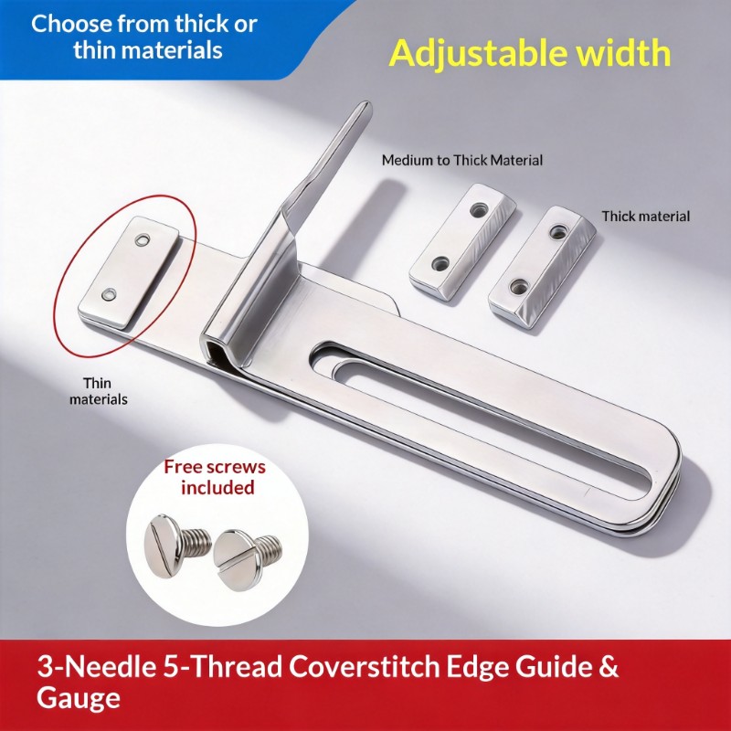3 Needle 5 Thread Zigzag Press - Sewing Zigzag ulasan dan harga