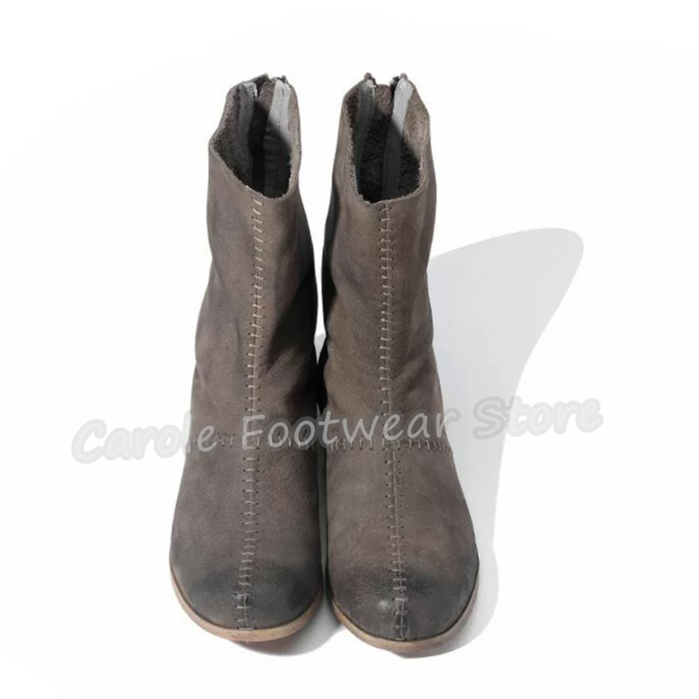 British Style Genuine Leather  - Sewing Zipper ulasan dan harga
