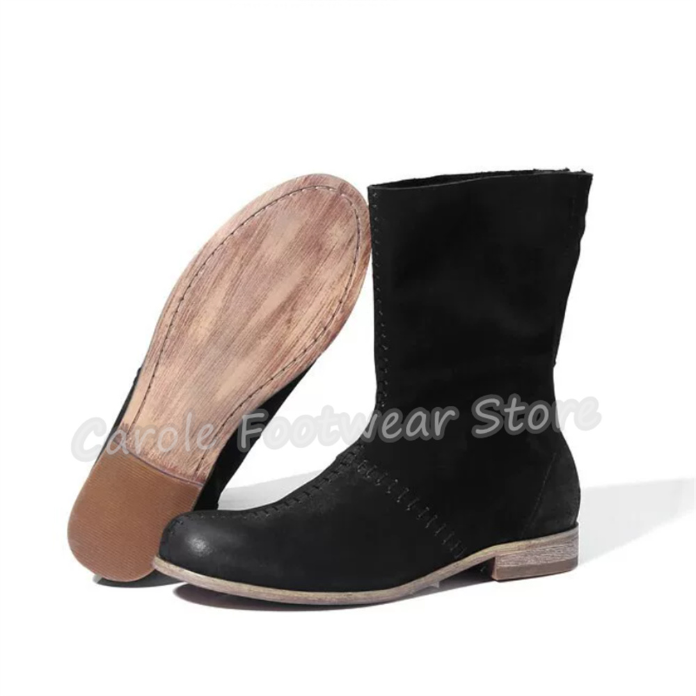 British Style Genuine Leather  - Sewing Zipper ulasan dan harga