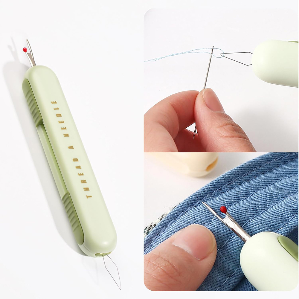 2 in 1 Needle Threader Seam Ri - Seam Ripper Tool ulasan dan harga