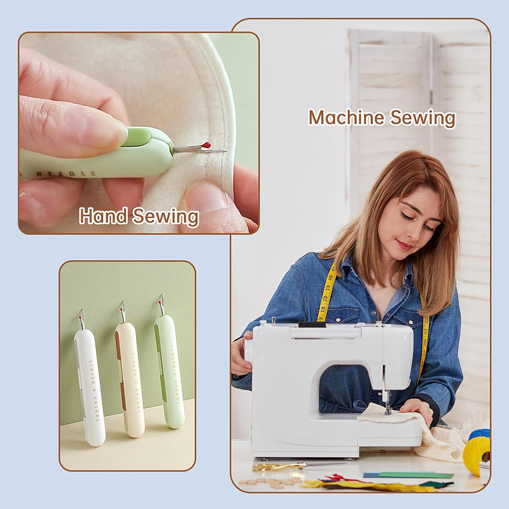 2 in 1 Needle Threader Seam Ri - Seam Ripper Tool ulasan dan harga