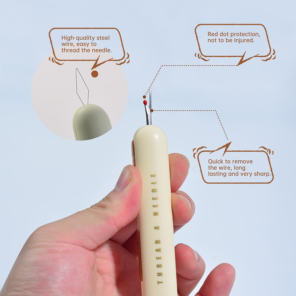2 in 1 Needle Threader Seam Ri - Seam Ripper Tool ulasan dan harga
