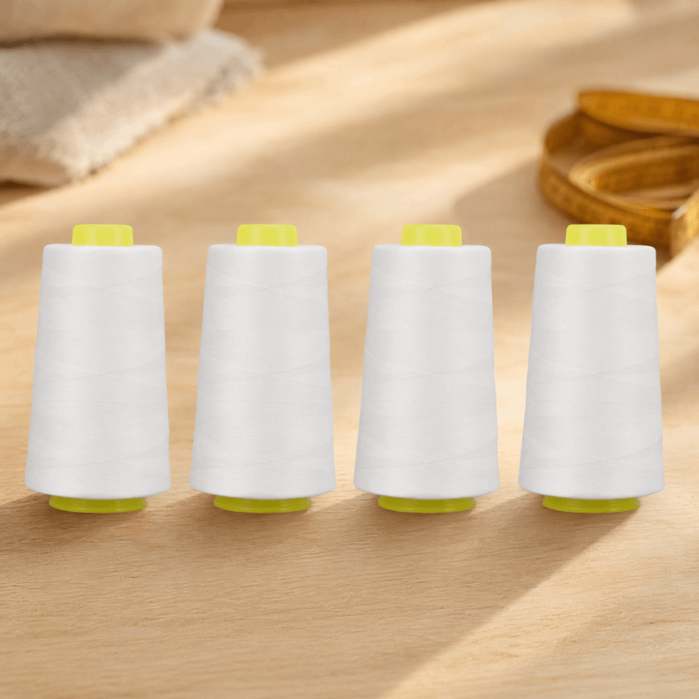4Pcs 3000 Yards Each Serger Th - Serger Thread Cone ulasan dan harga