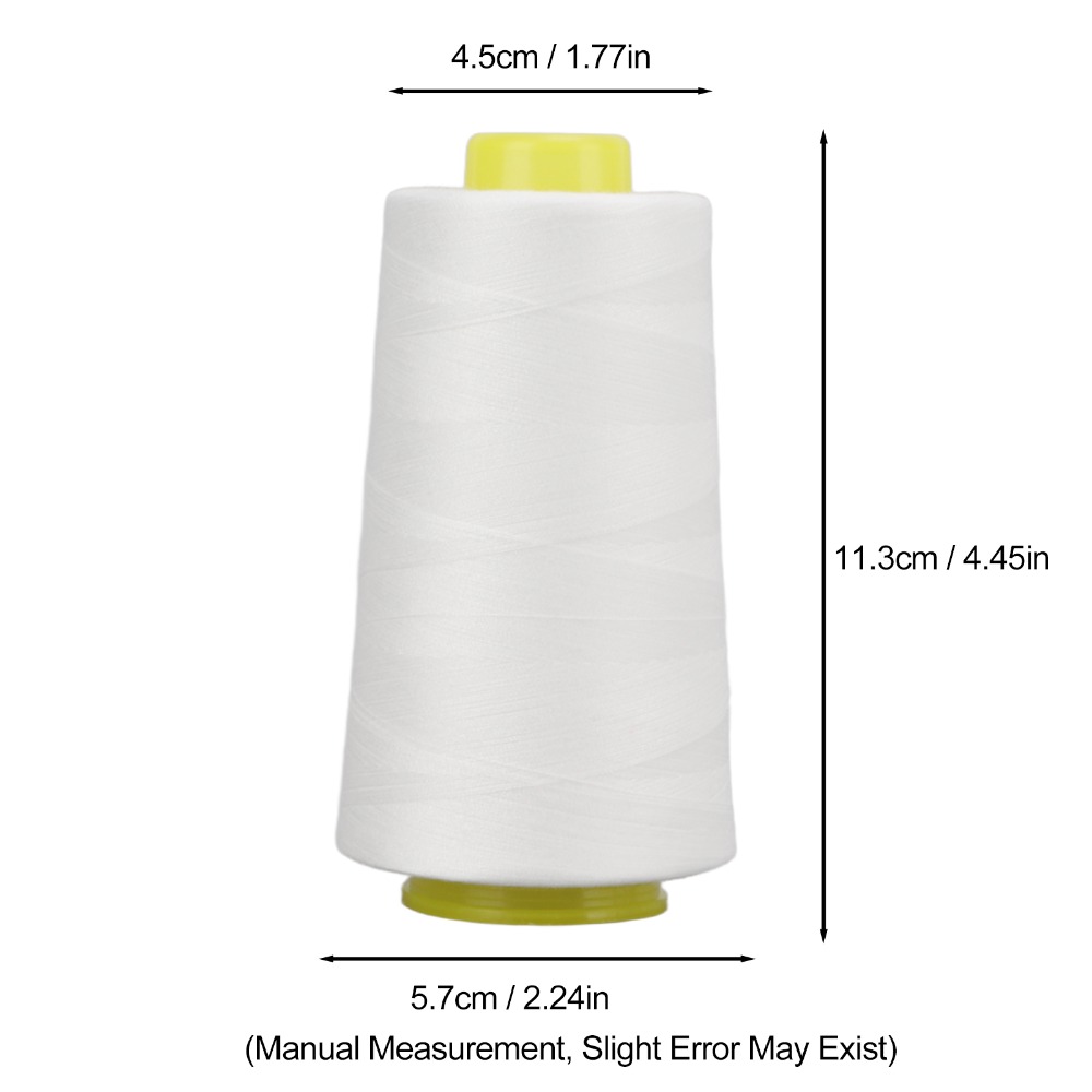 4Pcs 3000 Yards Each Serger Th - Serger Thread Cone ulasan dan harga