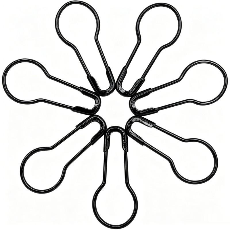 76 pcs Iron Safety Pins, Gourd - Sewing Label ulasan dan harga