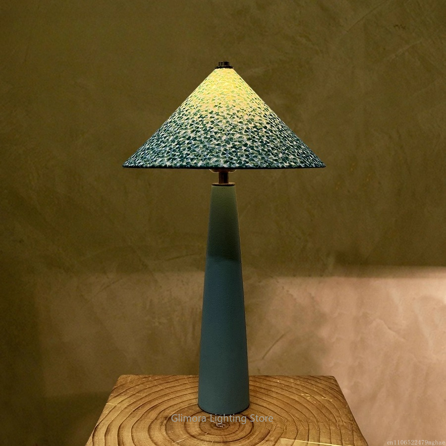 Teal Umbrella Shape Table Lamp - Century Textile & Sewing Supply Online Shopping ulasan dan harga