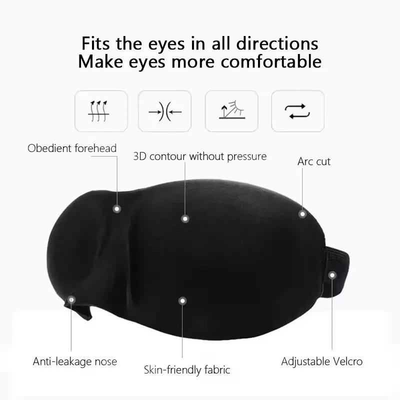 Eye Mask for Sleeping 3D Conto - Sewing Cotton ulasan dan harga