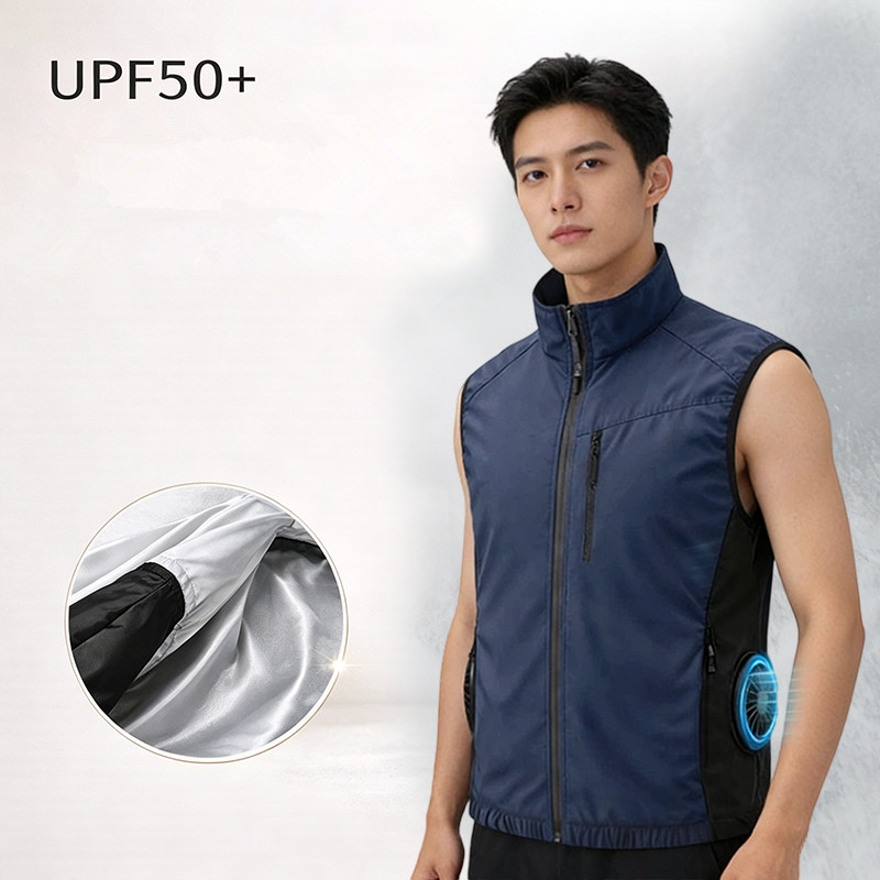 Summer Men'S Heatstroke Preven - Sewing Zipper ulasan dan harga
