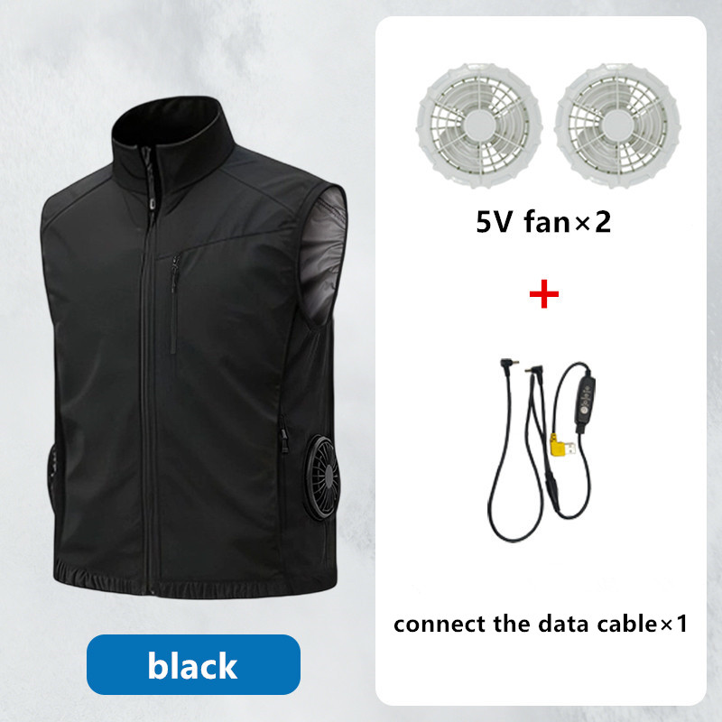 Summer Men'S Heatstroke Preven - Sewing Zipper ulasan dan harga