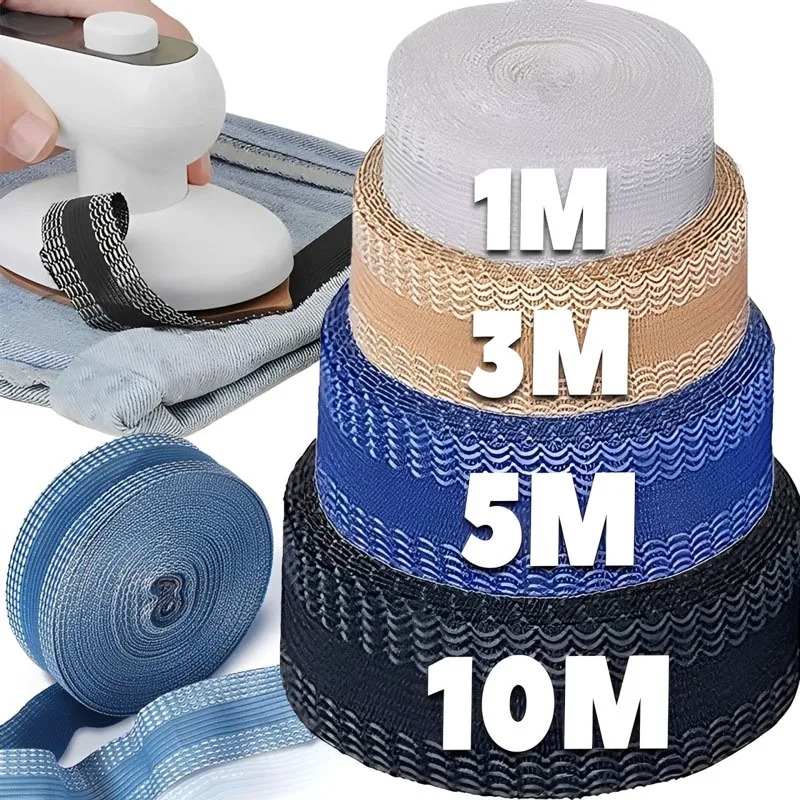 1-10M Self Adhesive Hem Clips  - Sewing Hemming ulasan dan harga