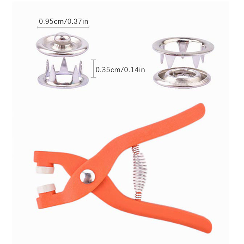 50/100PCS Plier Tool Metal Sew - Snap Button Plier ulasan dan harga